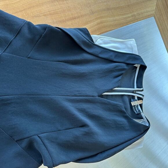 The Kooples black and white sleeveless dress with back zipper. Size large - Picture 11 of 14